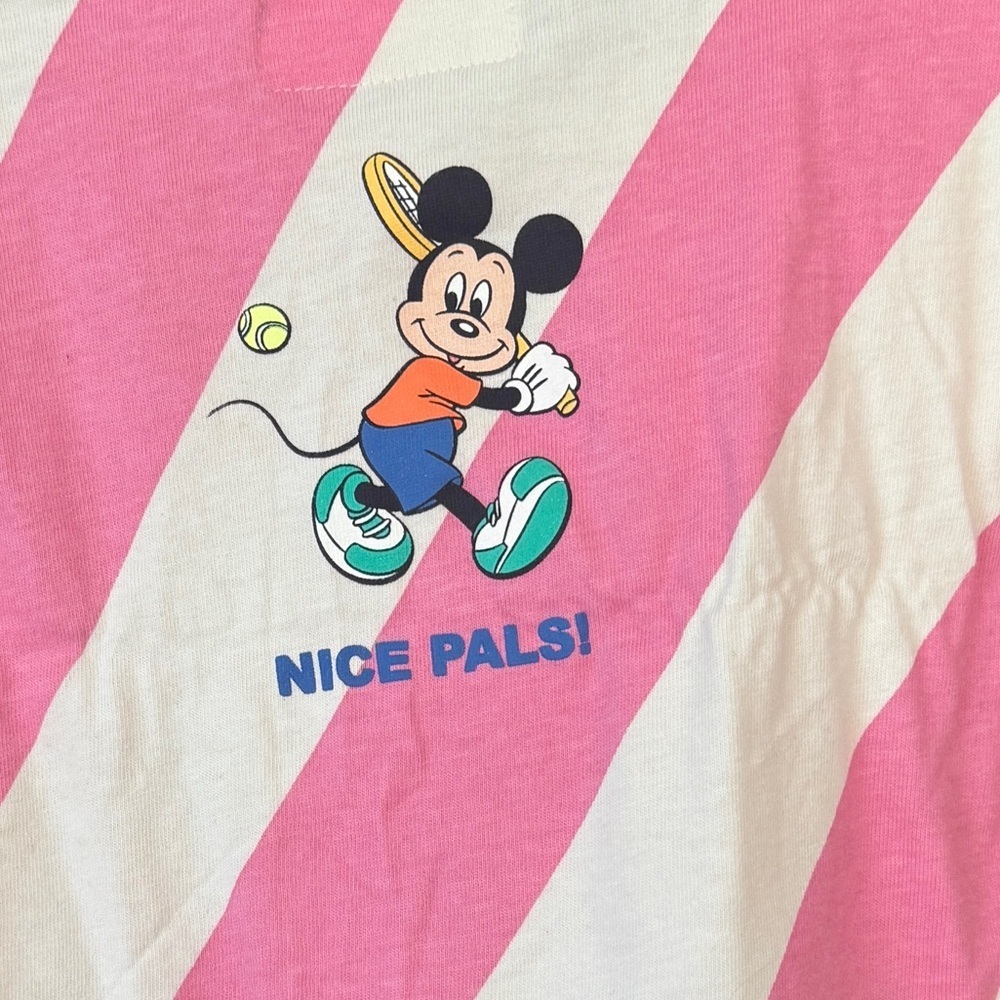 Zara kids x Disney tee Minnie Mouse tennis mickey striped toddler girl graphic - Picture 6 of 8